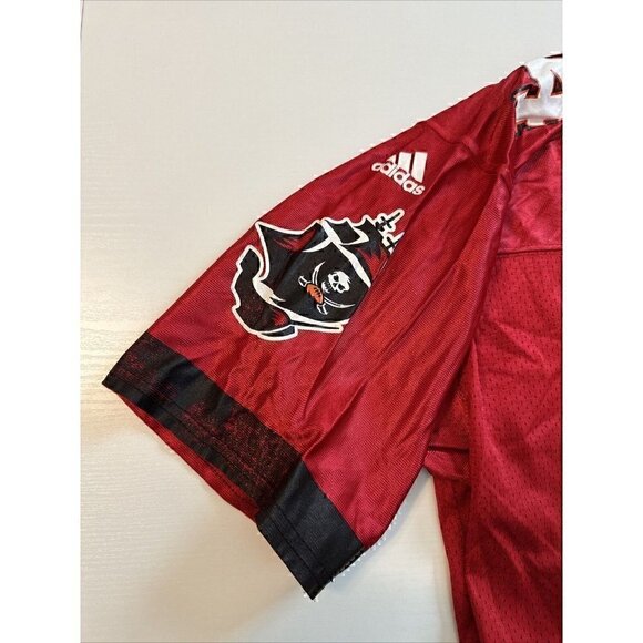 Adidas Tampa Bay Buccaneers Bucs #14 BRAD JOHNSON Red Jersey (Adult M) - Picture 2 of 8